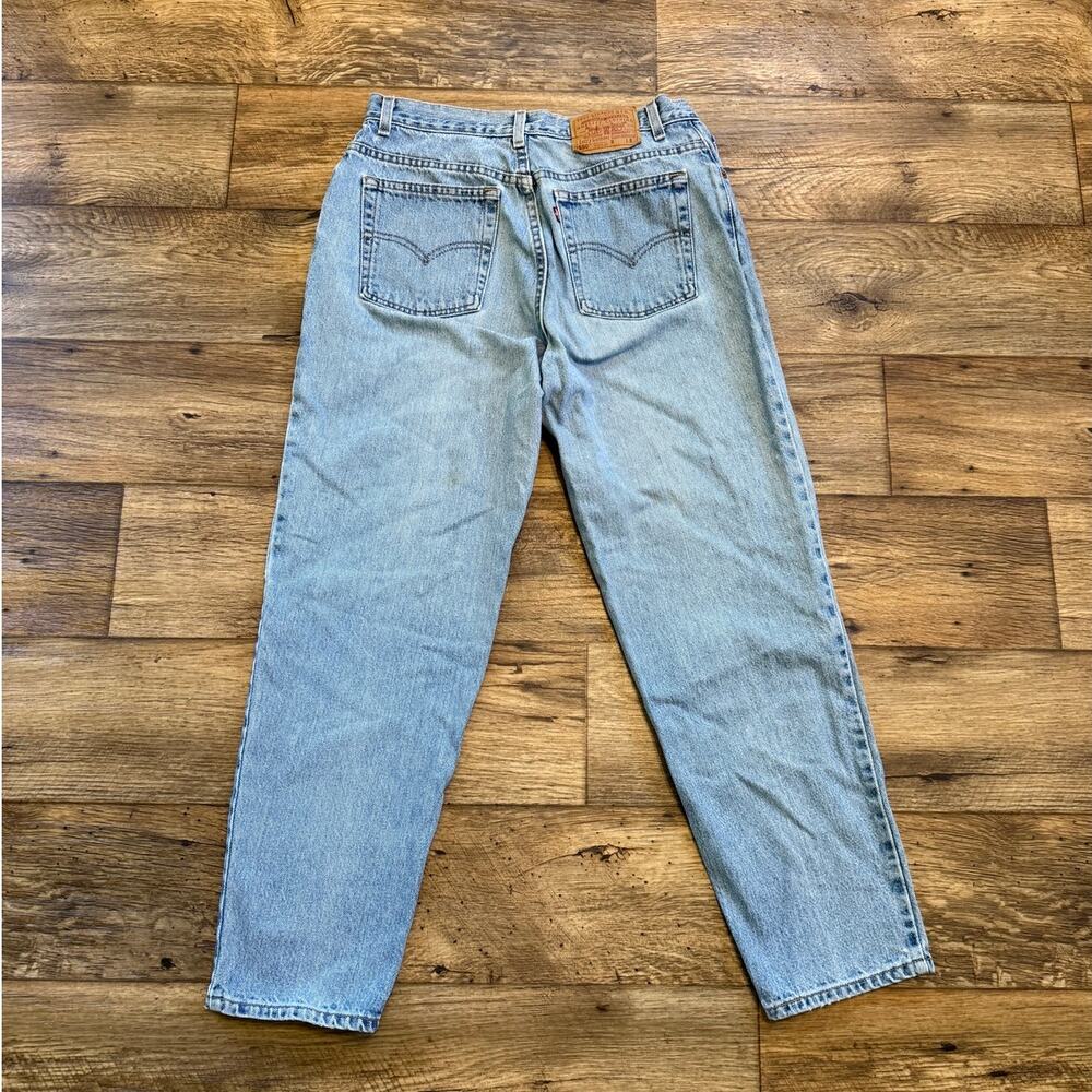 Vintage Y2k Levi's 550 High Waisted Relaxed Fit Tapered Leg Jeans